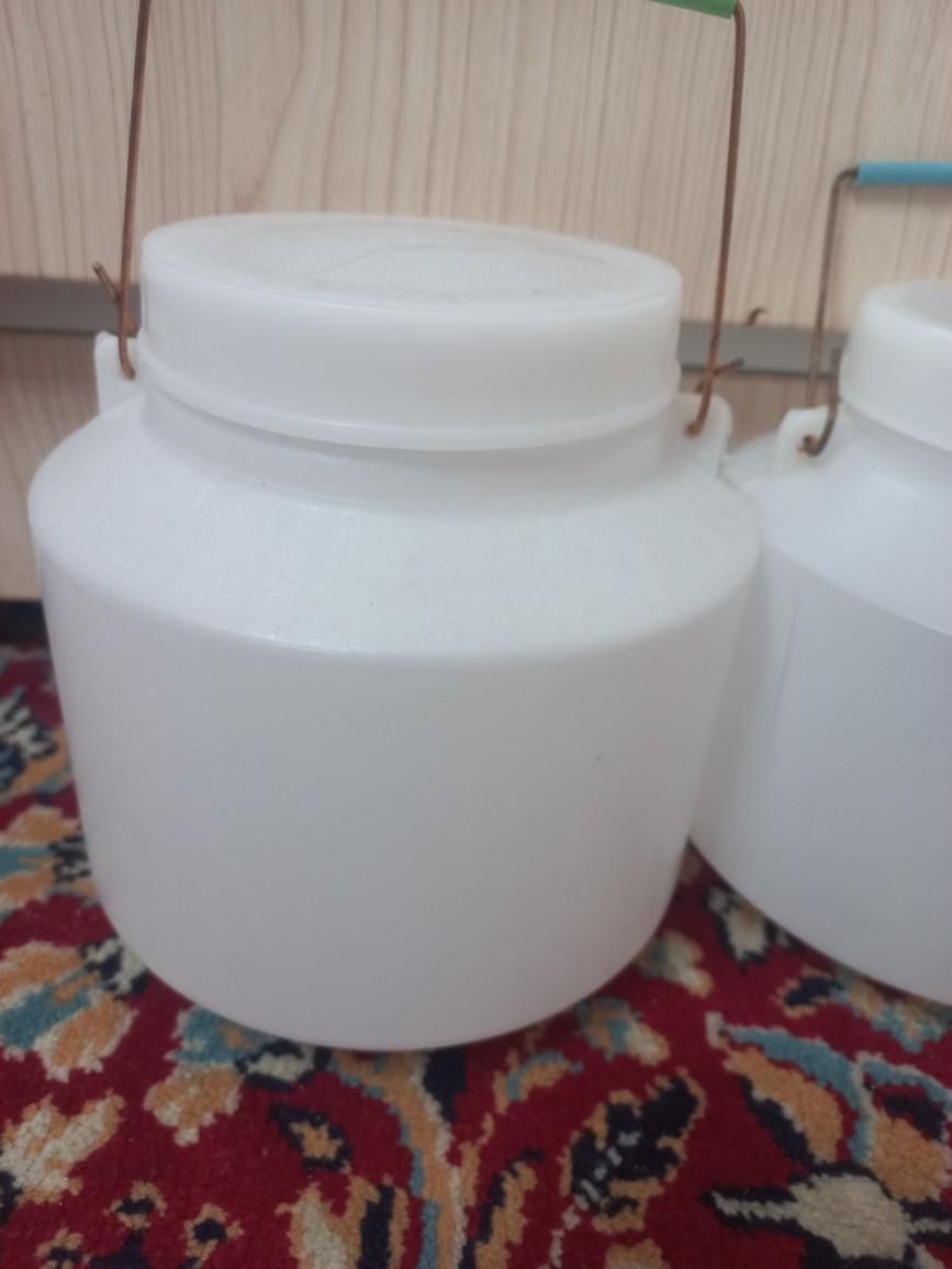 دبه وشیشه|ظروف نگهدارنده، پلاستیکی، یک‌بارمصرف|یزد, |دیوار