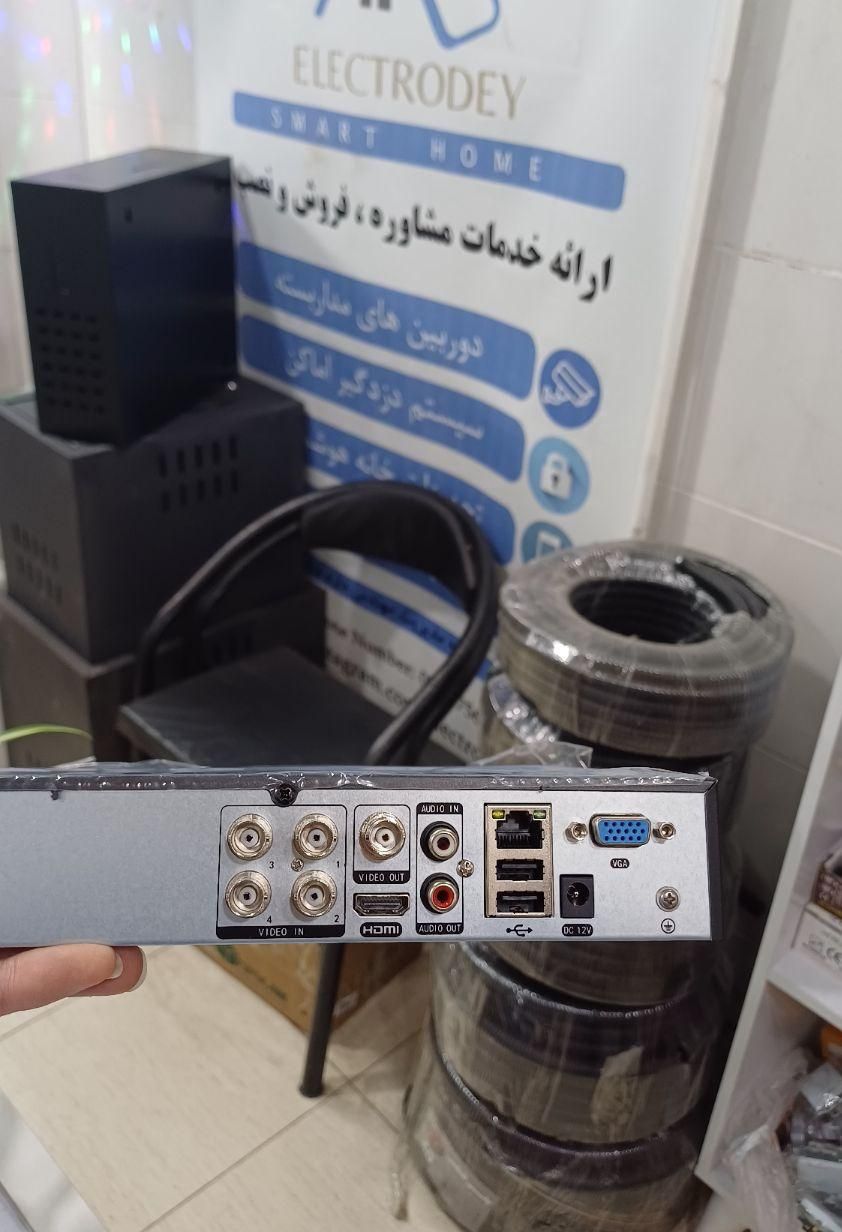 دستگاه ۴ کاناله دوربین برایتون با گارانتی|دوربین مداربسته|رشت, یخسازی|دیوار