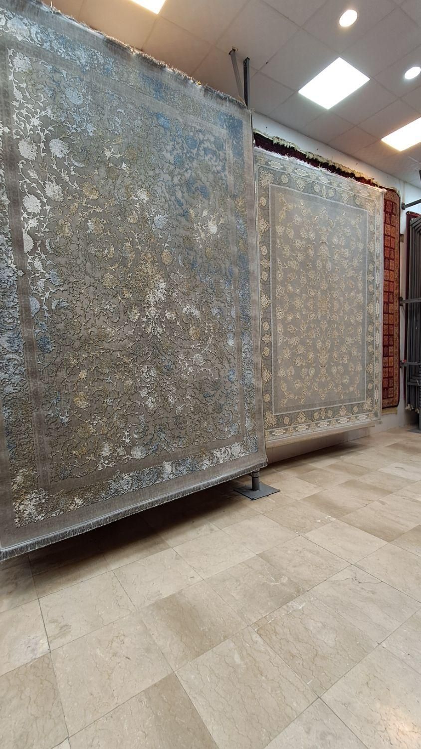 ۹متری فرش شکیب میلان زغالی ۱۲۰۰ شانه اکرولیک|فرش|مشهد, امیر|دیوار