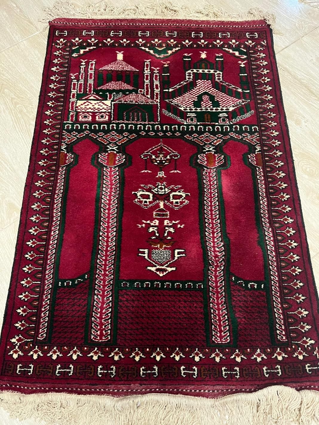 قالیچه ترکمن|فرش|گرگان, |دیوار