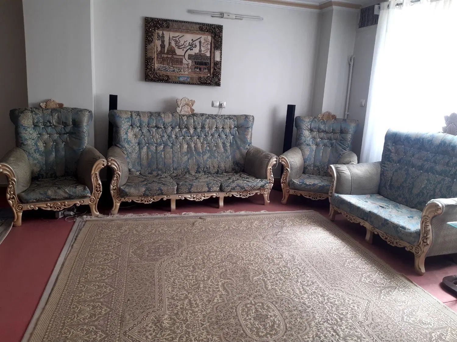 مبل 7نفره|مبلمان خانگی و میز عسلی|تهران, شهرک رضویه|دیوار