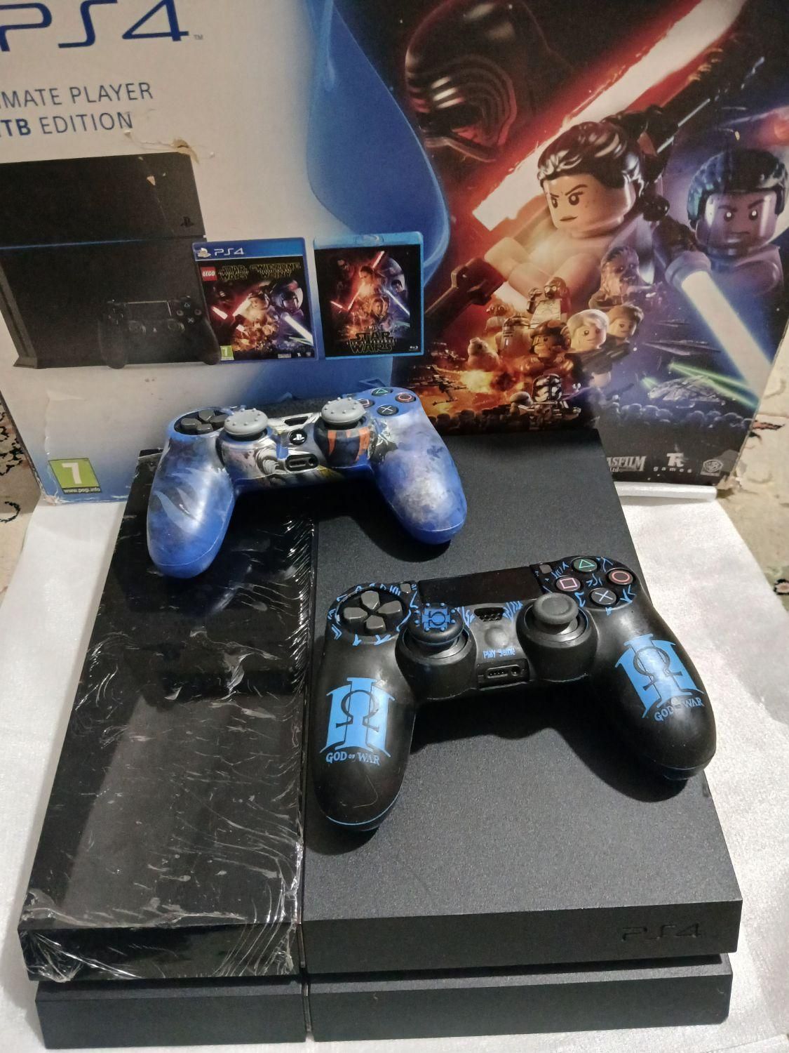 پلی استیشن 4 فت/پی اس فور فت/ps4 fat دو دسته|کنسول، بازی ویدئویی و آنلاین|اصفهان, خلیل آباد|دیوار