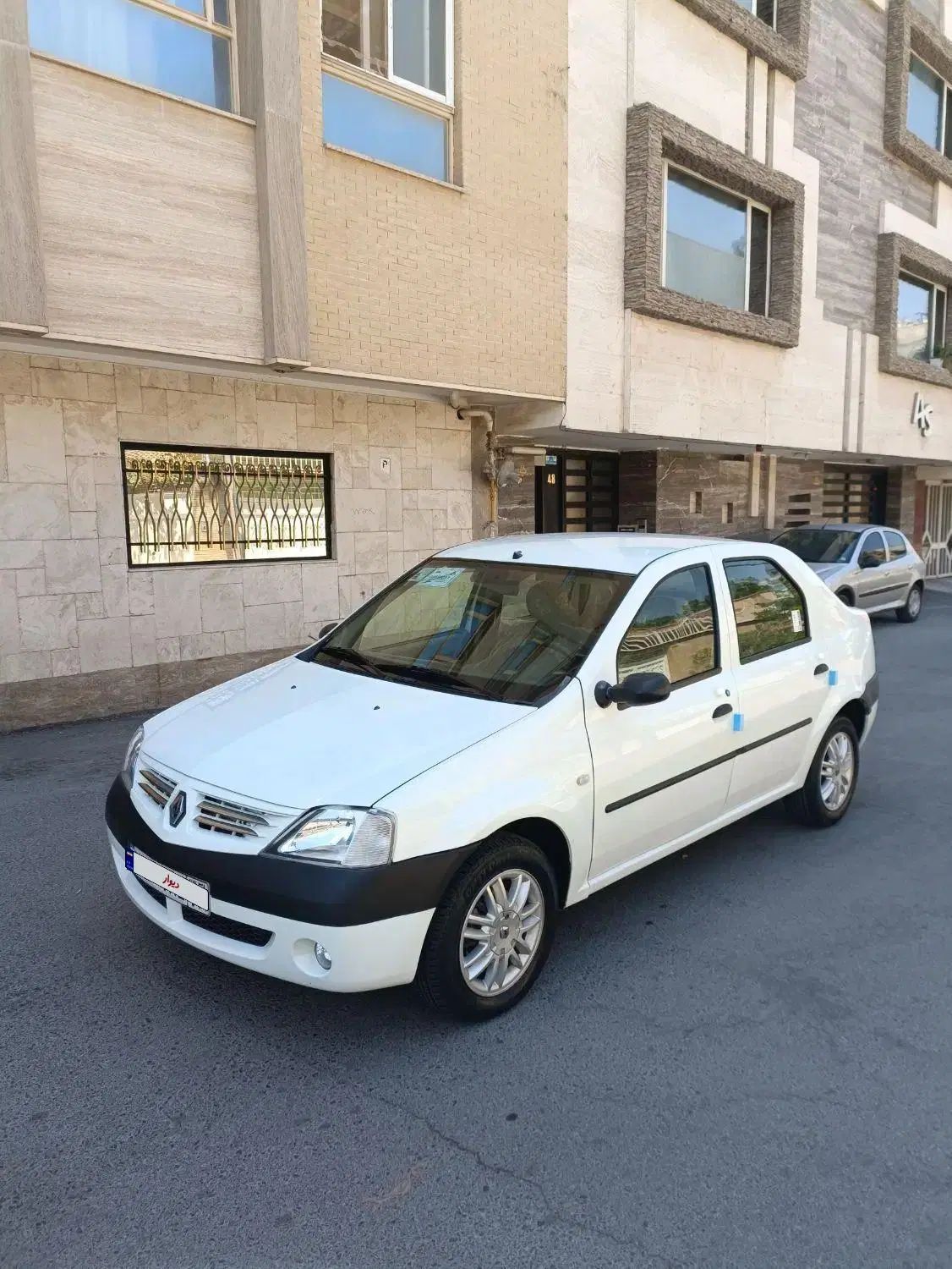 رنو تندر 90 (L90 لوگان) E2،مدل ۱۳۹۱تک برگ بدون رنگ|خودرو سواری و وانت|اصفهان, ملک‌شهر|دیوار