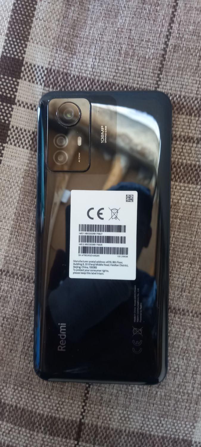 شیائومی Redmi Note 12S با حافظهٔ ۲۵۶ گیگابایت|موبایل|کرمانشاه, |دیوار