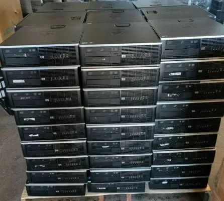 سیستم کامل مینی کیسhp و مانیتور مناسب کافی نت ها|رایانه رومیزی|اصفهان, مرداویج|دیوار