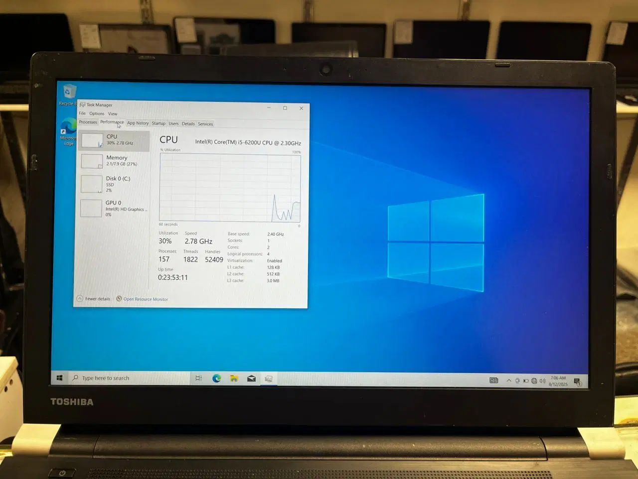 لپ تاپ Toshiba Pro A50 i5(6) نسل 6|رایانه همراه|تهران, فلسطین (میدان انقلاب)|دیوار