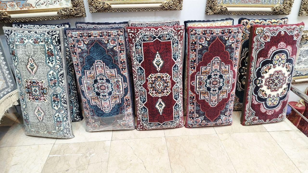 پشتی قرمز سنتی پشتی لاکی ایرانی ارامش نگارین|پشتی|مشهد, امیر|دیوار