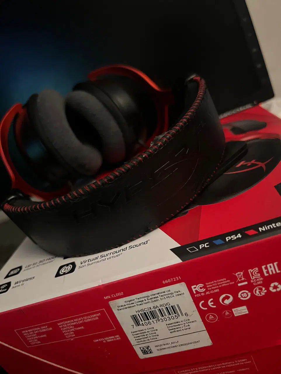 هدست گیمینگ HyperX بی سیم|کنسول، بازی ویدئویی و آنلاین|تهران, صادقیه|دیوار