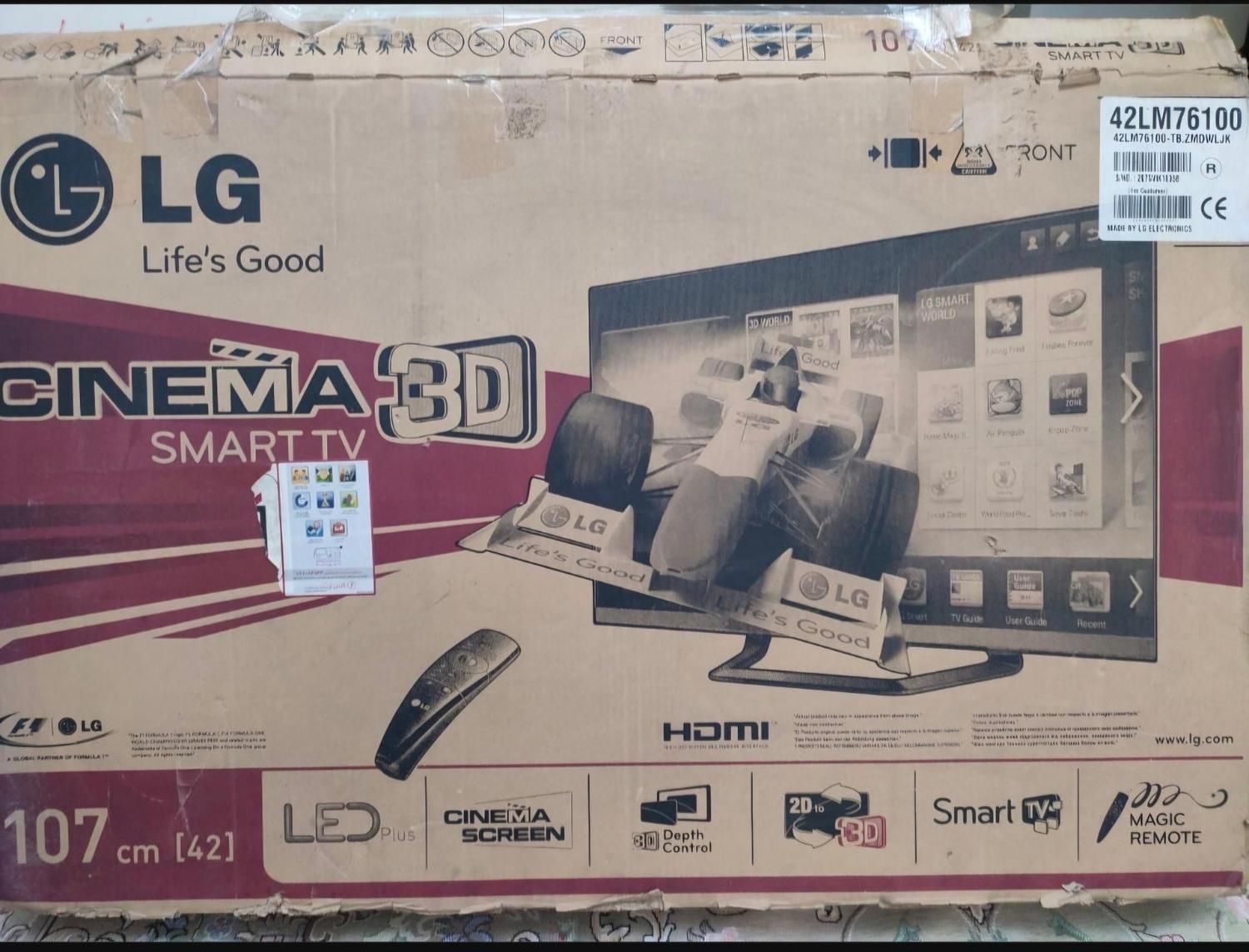 تلویزیون LG اصل کره|تلویزیون و پروژکتور|تهران, جی|دیوار