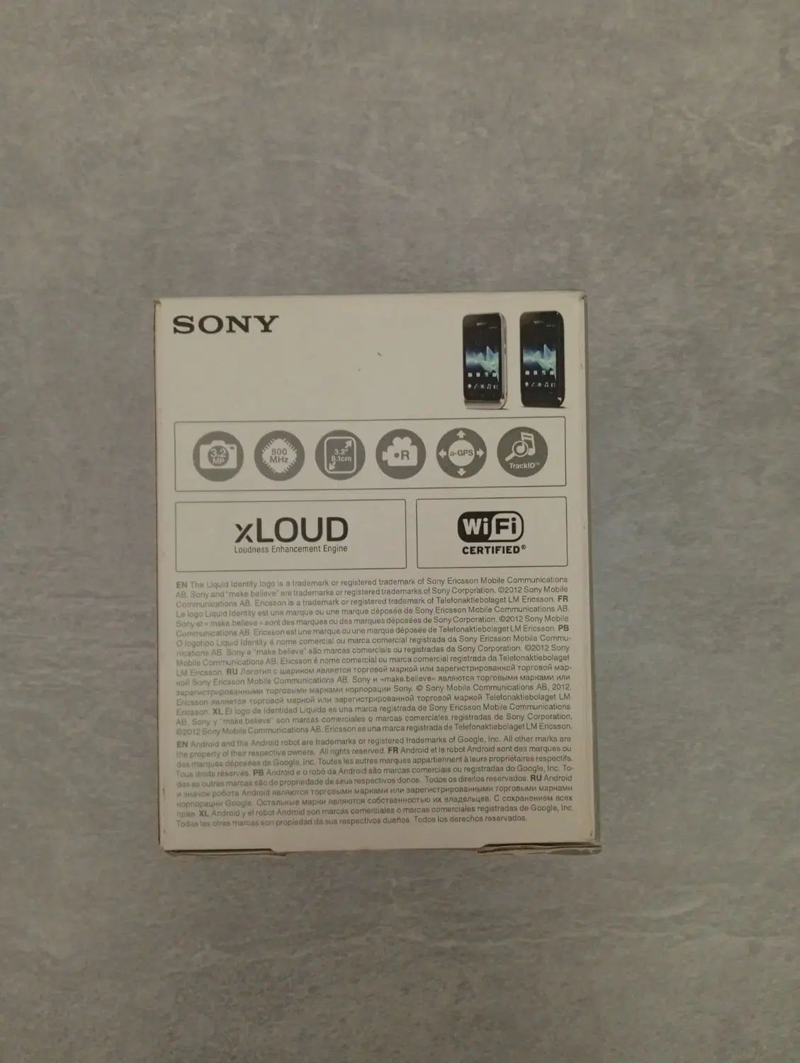 گوشی سونی XPERIA tipo دو سیم کارت|موبایل|کرج, اصفهانی‌ها|دیوار