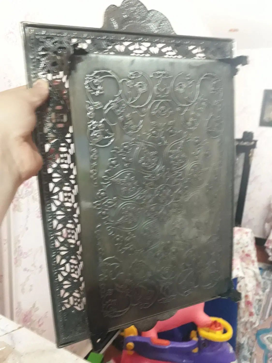 سینی‌نو‌اصلا‌استفاده‌نکردم‌جنسش‌|ظروف سرو و پذیرایی|کرج, پیشاهنگی|دیوار