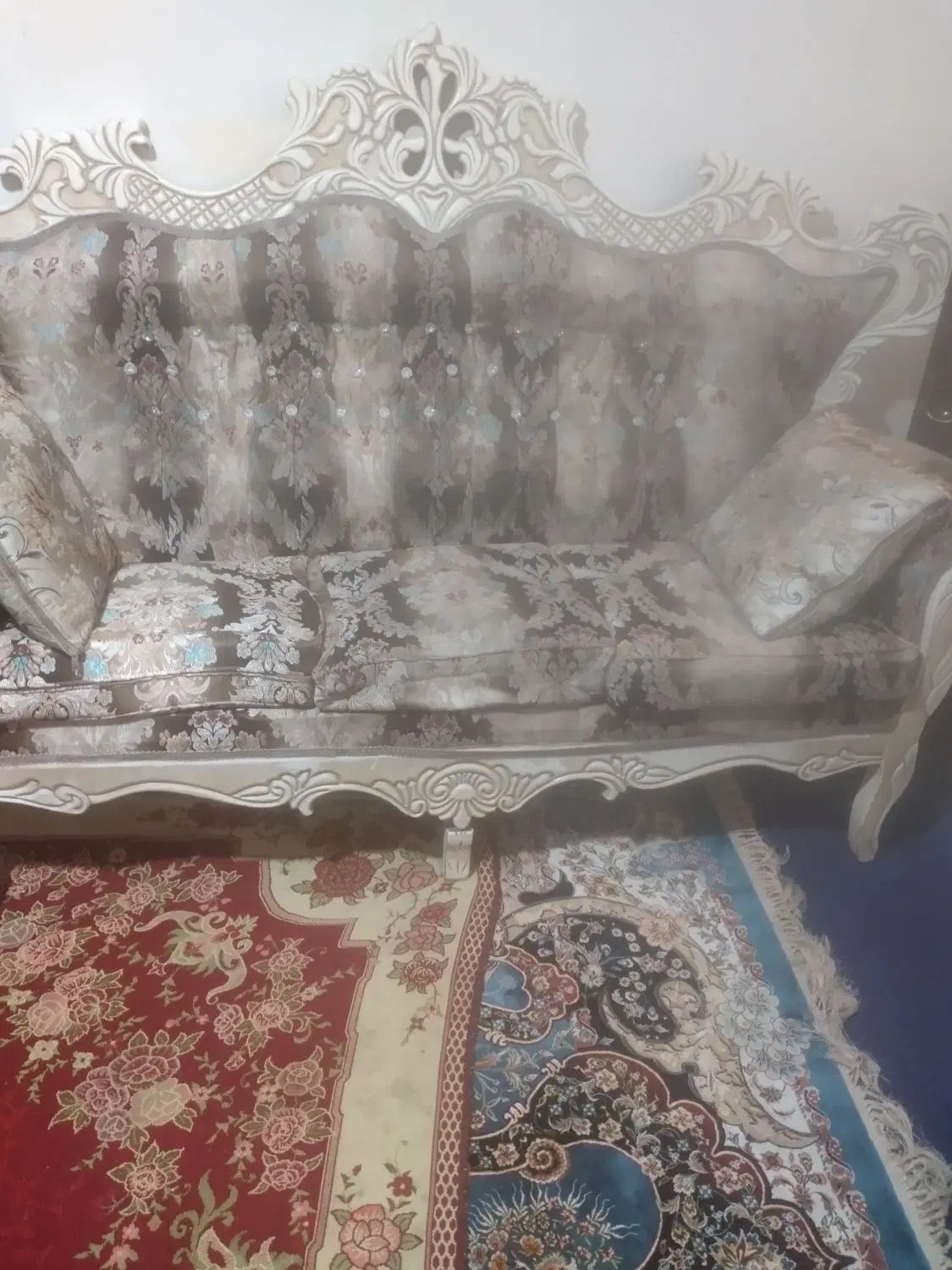 مبل سلطنتی ومیزناهارخوری|مبلمان خانگی و میز عسلی|تهران, طیب|دیوار