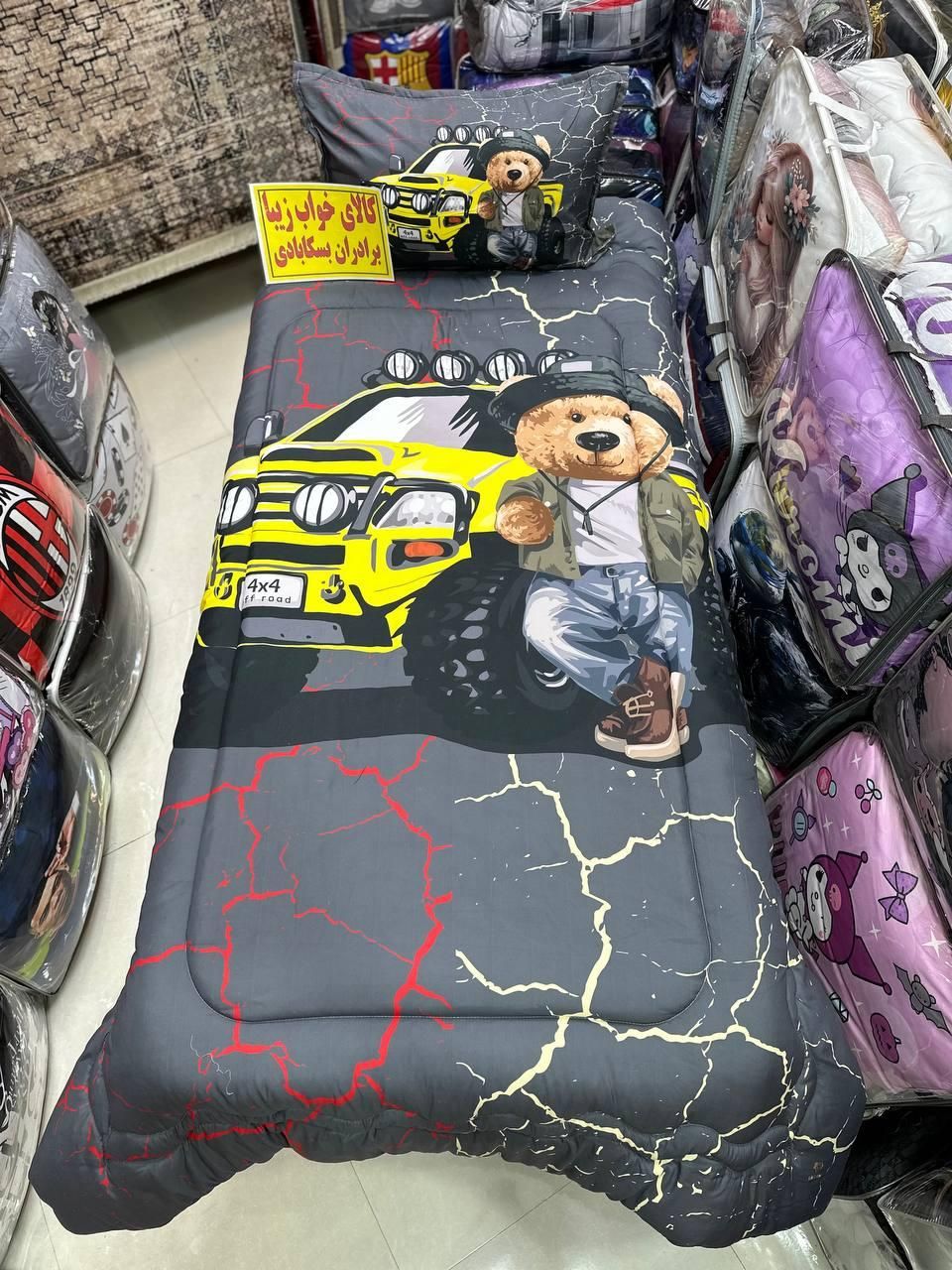 روتختی یک نفره 3D تدی آفرود کلاسیک|سرویس روتختی|مشهد, پایین خیابان|دیوار