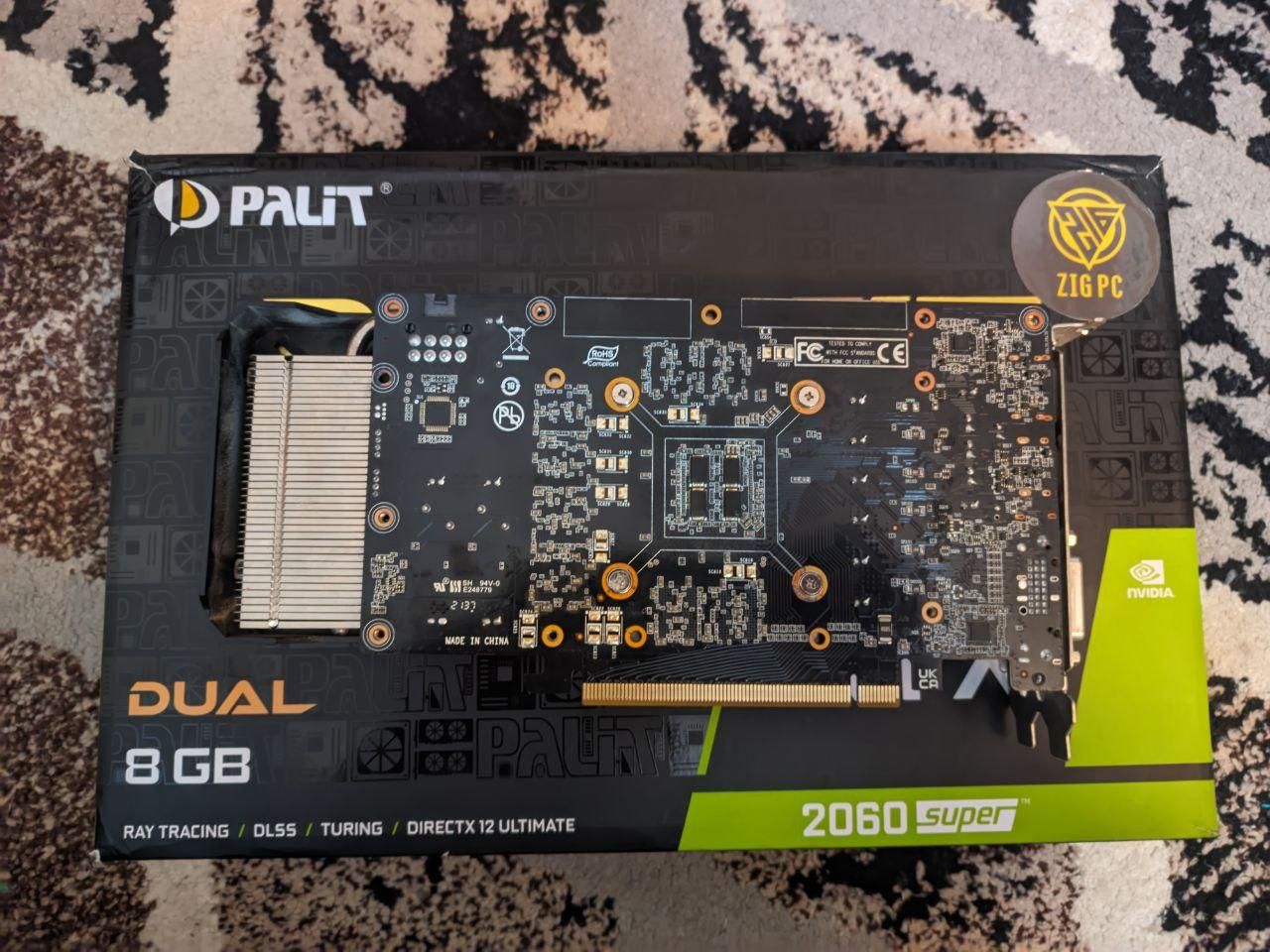 کارت گرافیک rtx 2060 super palit dual|قطعات و لوازم جانبی رایانه|ابهر, |دیوار