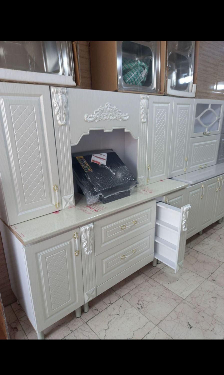 کابینت آماده هود سینک گاز/ام دی اف فلز هایگلاس...|مصالح و تجهیزات ساختمان|خمینیشهر, |دیوار