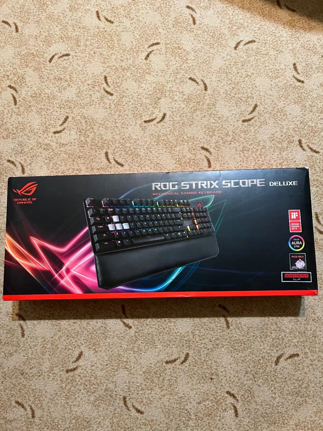 کیبورد گیمینگ مکانیکال Asus rog strix scope deluxe|قطعات و لوازم جانبی رایانه|تهران, تهرانپارس غربی|دیوار