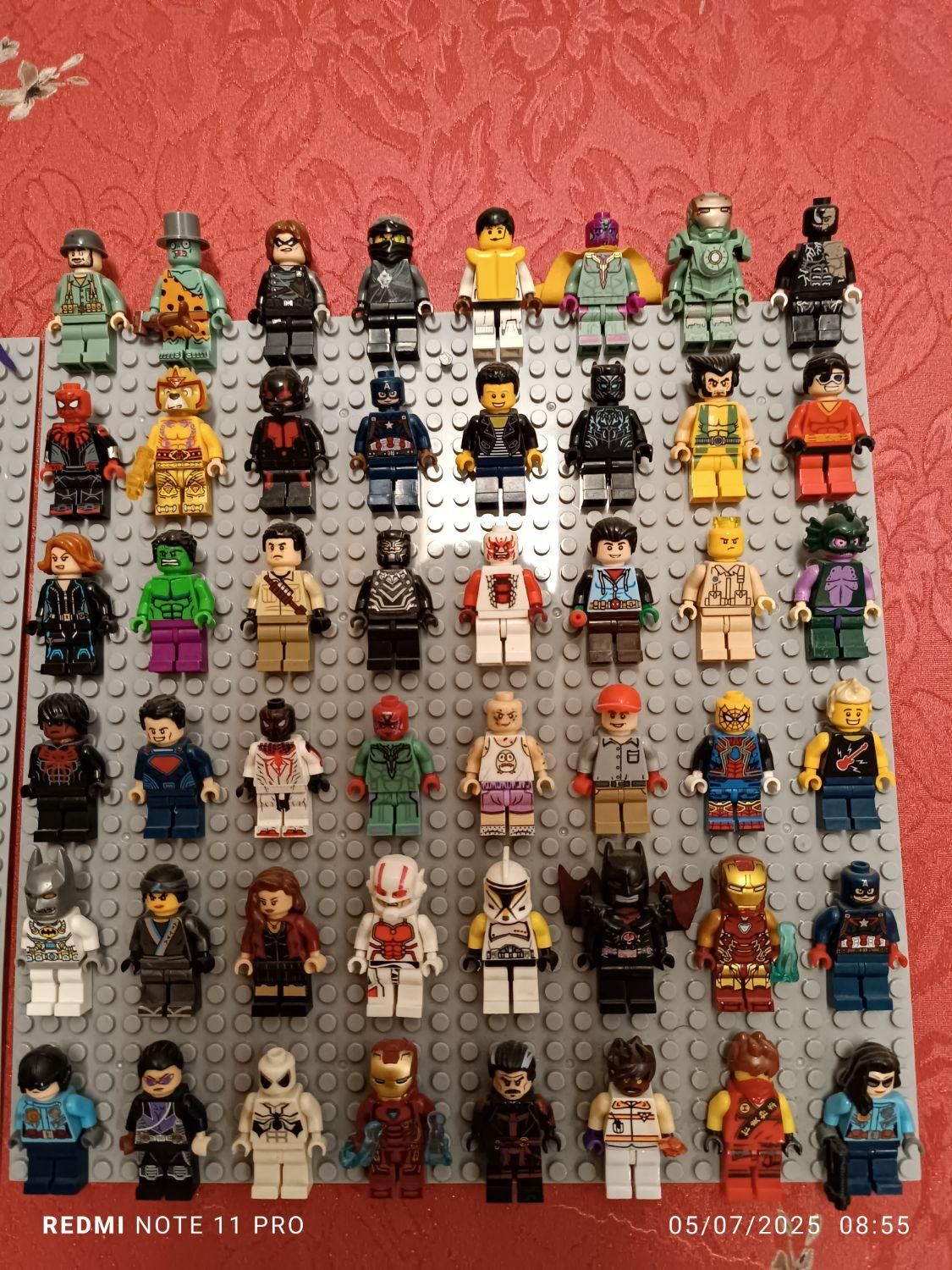 کلکسیون آدمک لگو LEGO|اسباب‌‌بازی|مشهد, جانباز|دیوار