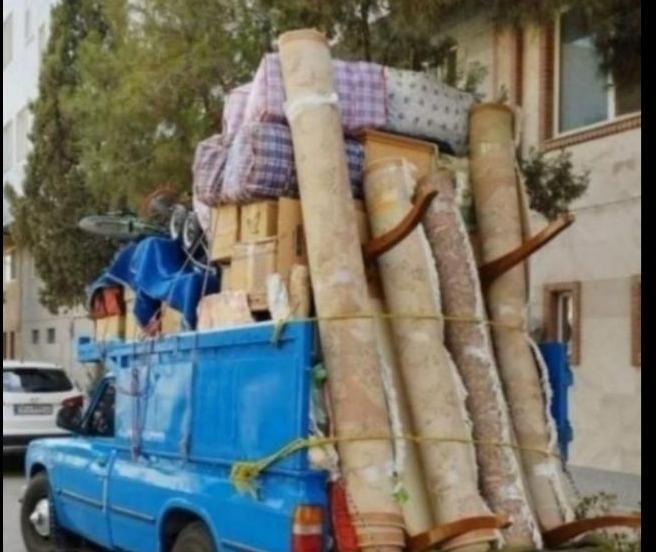حمل بارواساس منزل باربری فولادشهرتمام نقاط تضمینی|خدمات حمل و نقل|فولادشهر, B7|دیوار