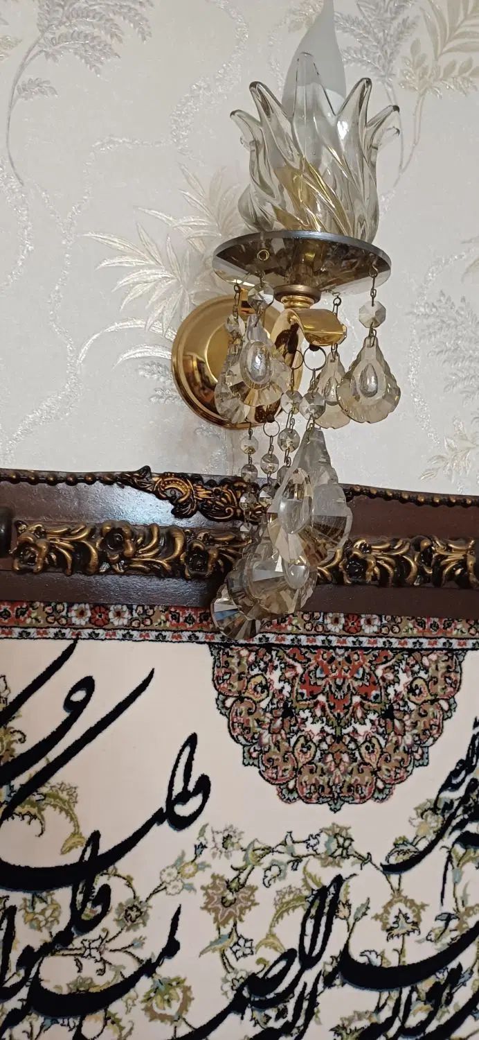 لوستر دیوار کوب|لوستر و چراغ آویز|رشت, دروازه لاکان|دیوار