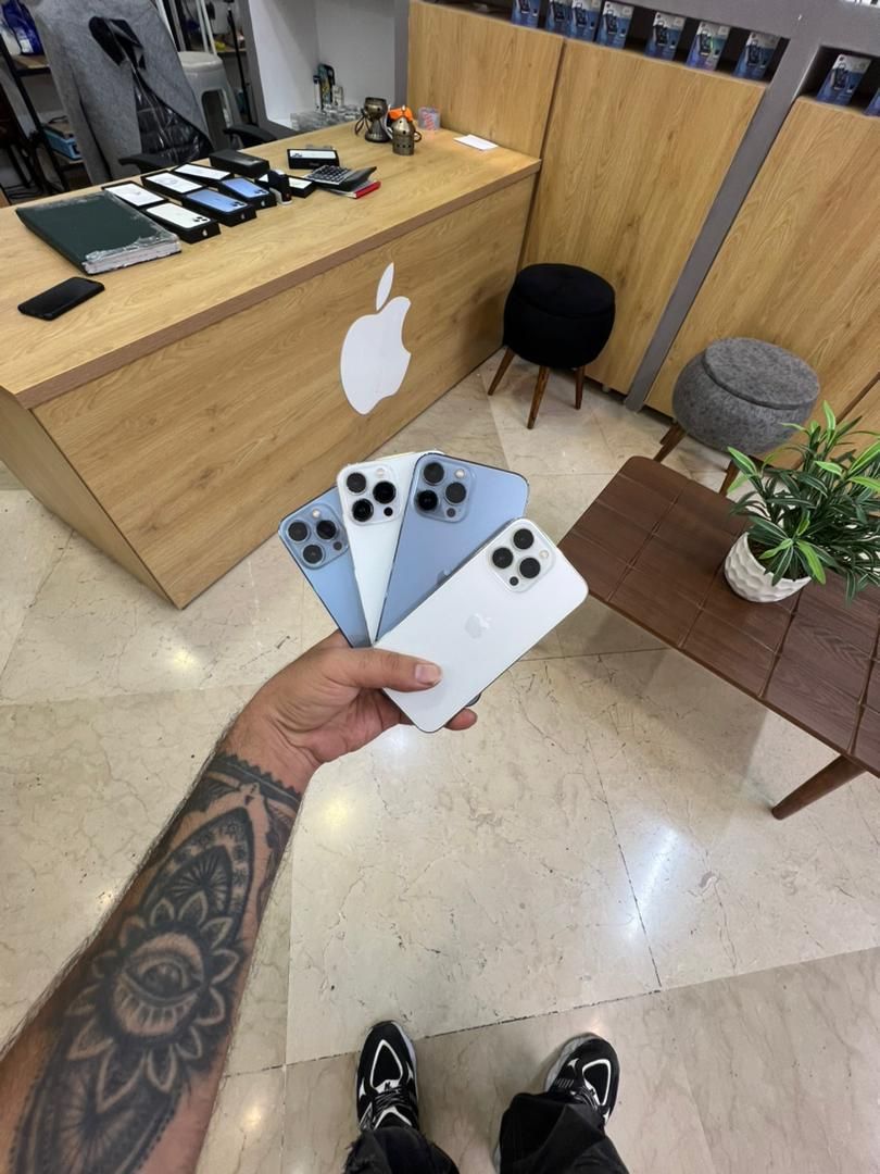 اپل iPhone 13 Pro Max با حافظهٔ ۲۵۶ گیگابایت|موبایل|تهران, استاد معین|دیوار