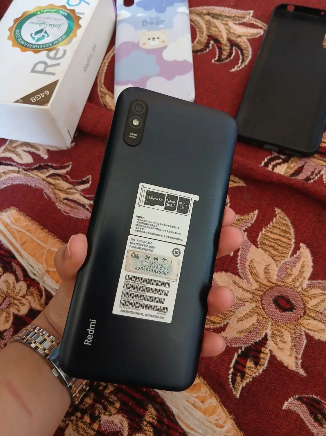 شیائومی Redmi 9A با حافظهٔ ۶۴ گیگابایت|موبایل|اصفهان, ارغوانیه|دیوار