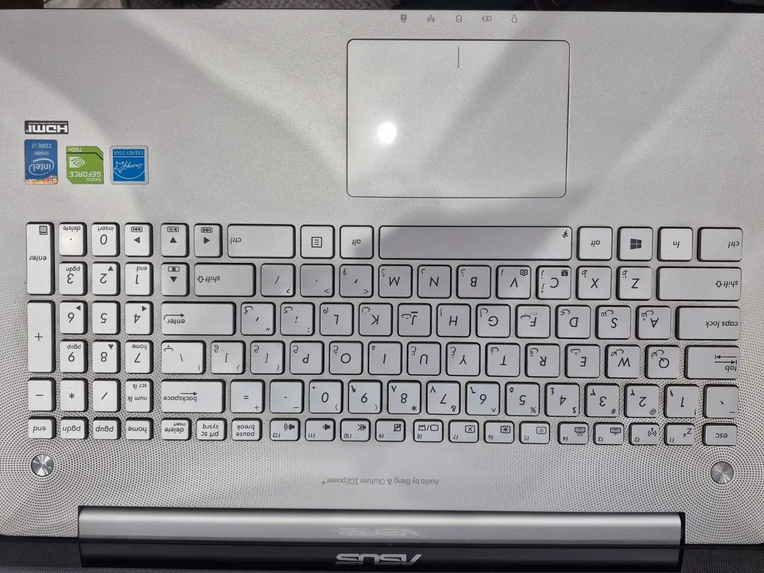 Asus N550JV صفحه تاچ لپ تاپ|رایانه همراه|تهران, الهیه|دیوار