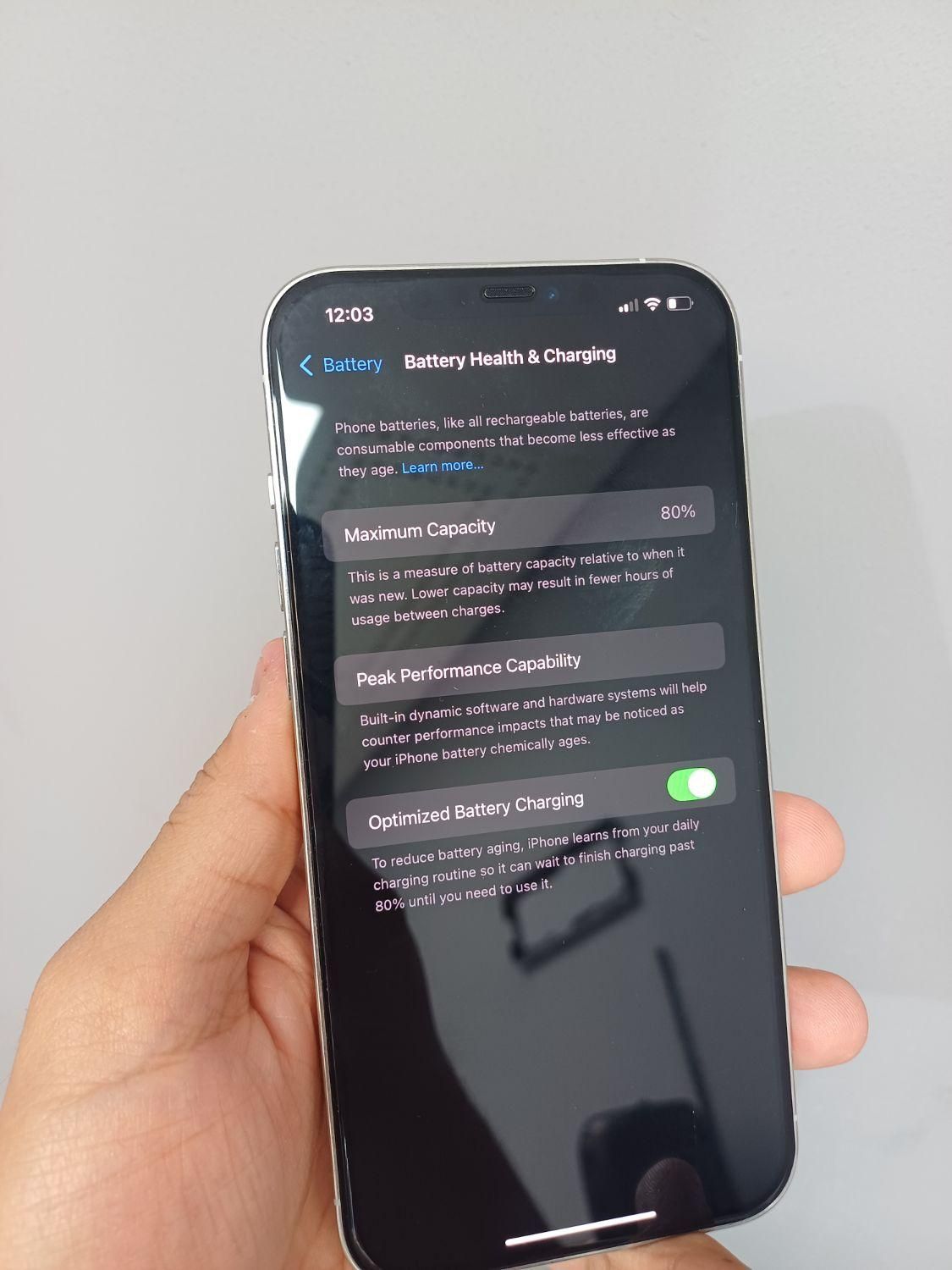 اپل iPhone 12 Pro Max با حافظهٔ ۲۵۶ گیگابایت|موبایل|کرج, گلشهر ویلا|دیوار