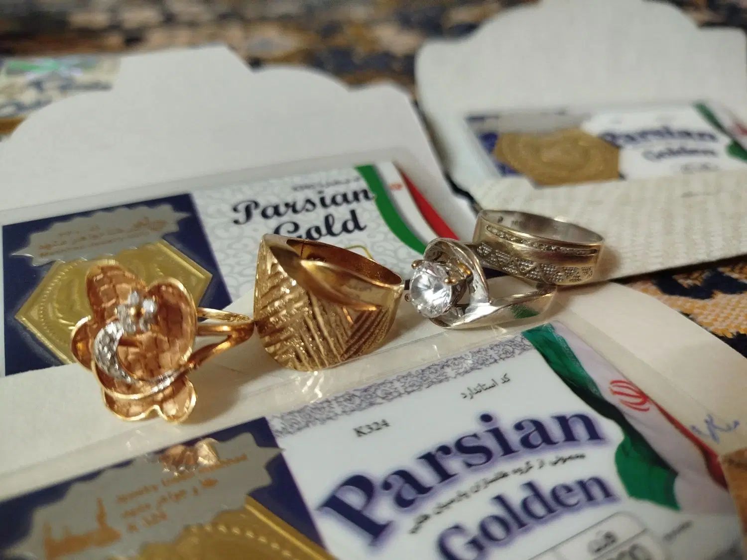 انگشتر طلا ربع سکه و پارسیان 100 سوتی تا 1.5گرمی|جواهرات|مشهد, شهید فرامرز عباسی|دیوار