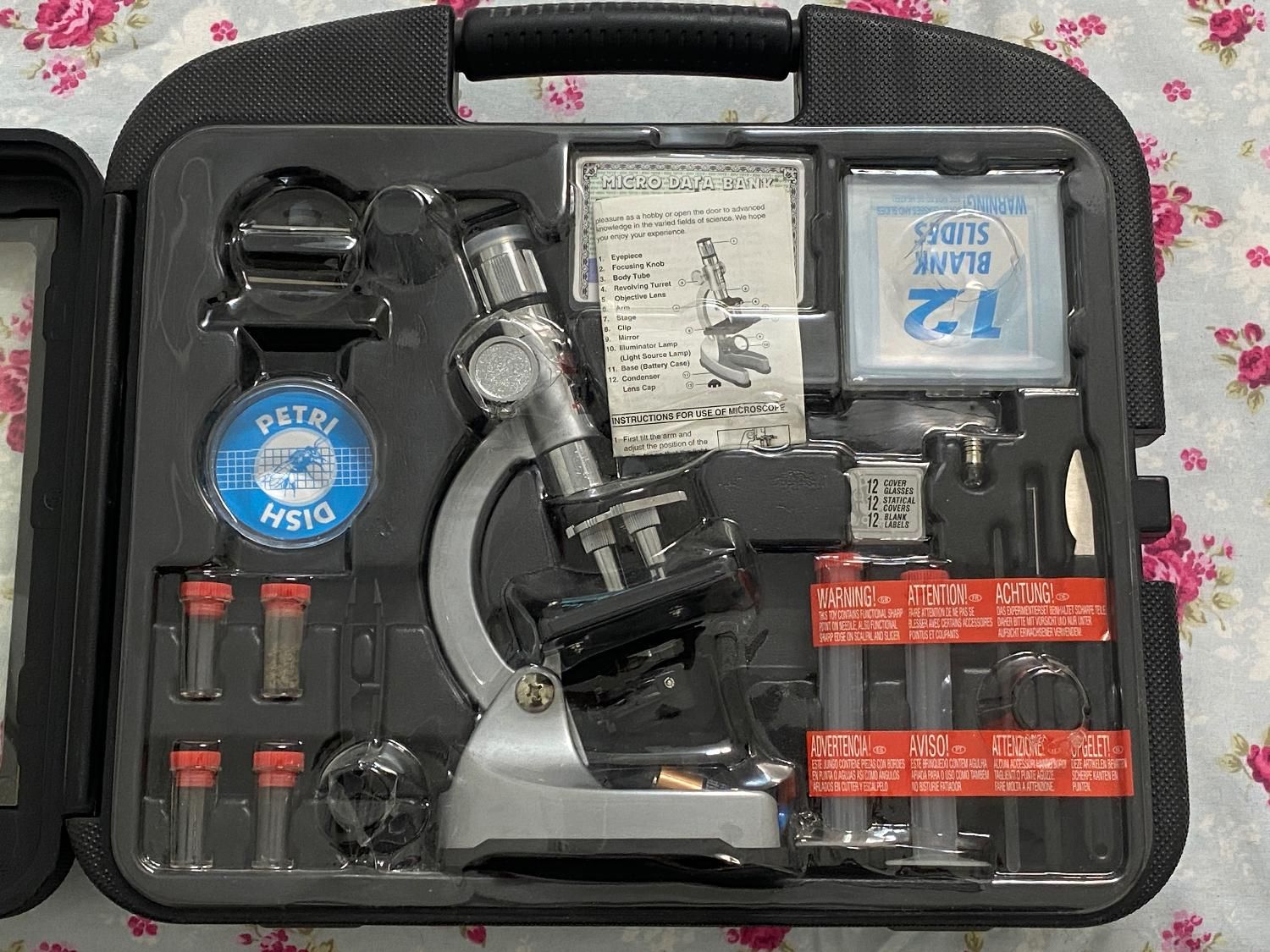 میکروسکوپ ست Microscope Set 100X to 1200X|پزشکی|مشهد, الهیه|دیوار