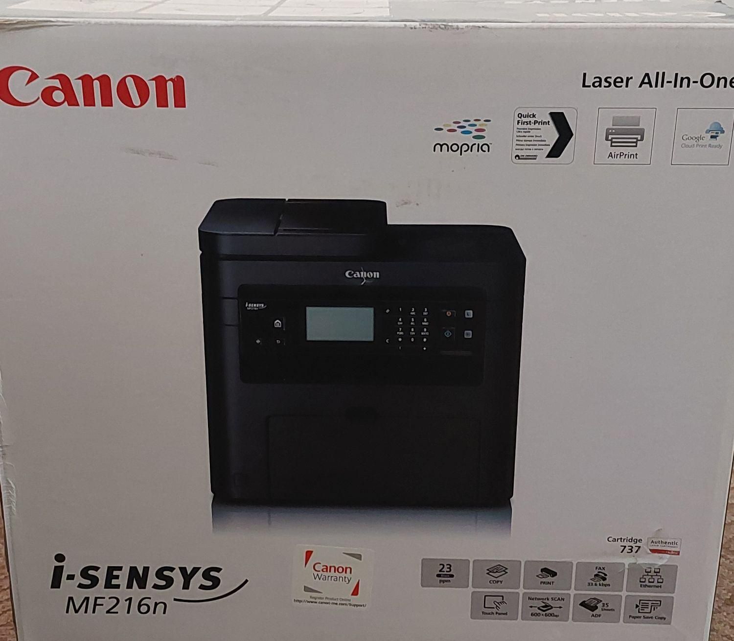 پرینتر ۴ کاره ، canon MF216N|پرینتر، اسکنر، کپی، فکس|اصفهان, مرداویج|دیوار