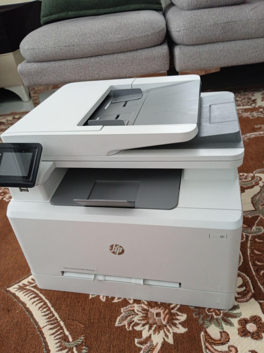 دستگاه پرینتر hpرنگی لیزری چند کاره|پرینتر، اسکنر، کپی، فکس|تهران, استخر|دیوار
