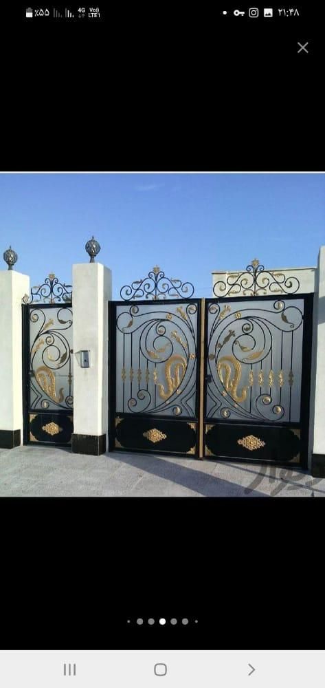 ساخت انواع درب حیاط و باغی|مصالح و تجهیزات ساختمان|دزفول, |دیوار
