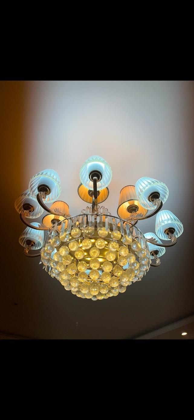 لوستر ۱۵ شاخه|لوستر و چراغ آویز|مشهد, شهرک لشکر (شهرک غرب)|دیوار