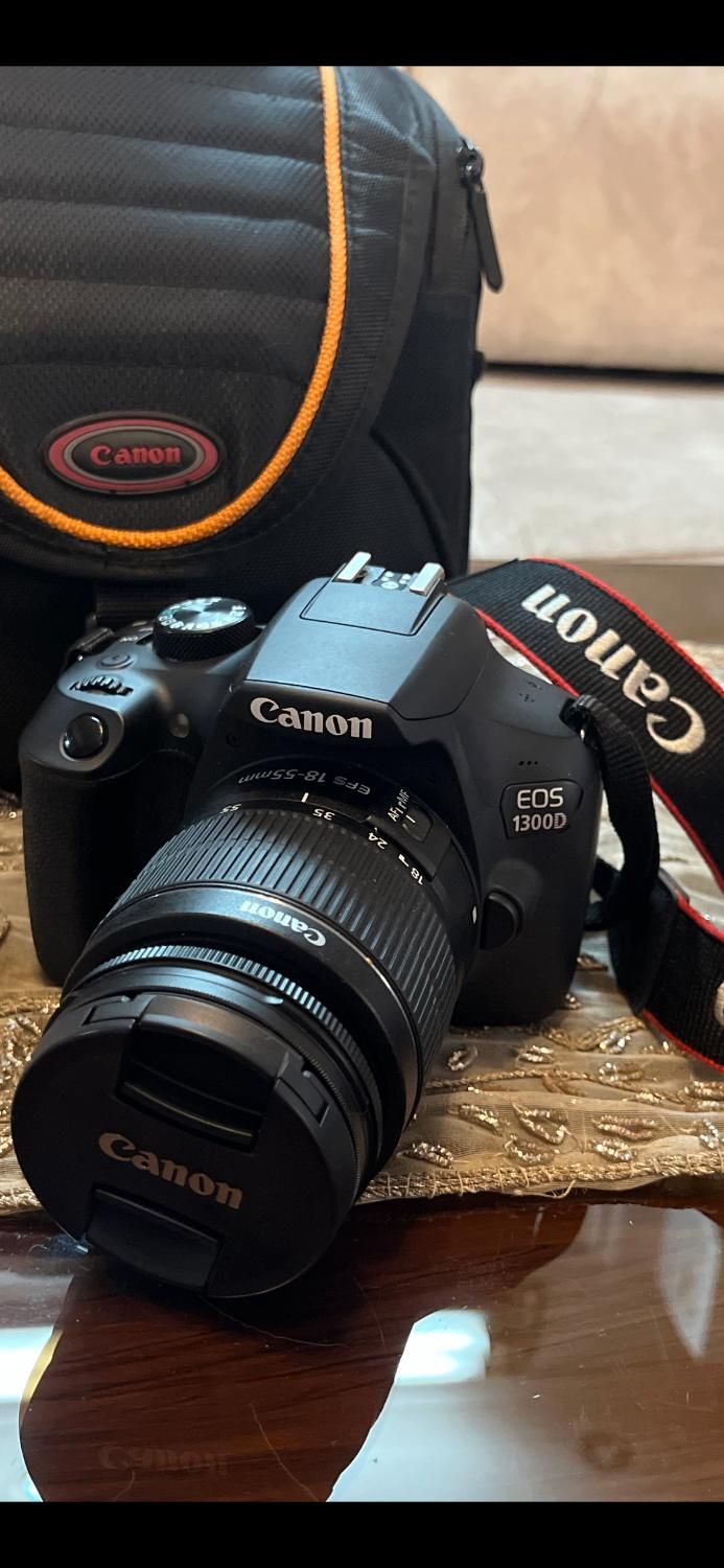 دوربین کانن Canon EOS 1300D  18-55 و کیف مخصوص|دوربین عکاسی و فیلم‌برداری|زنجان, |دیوار