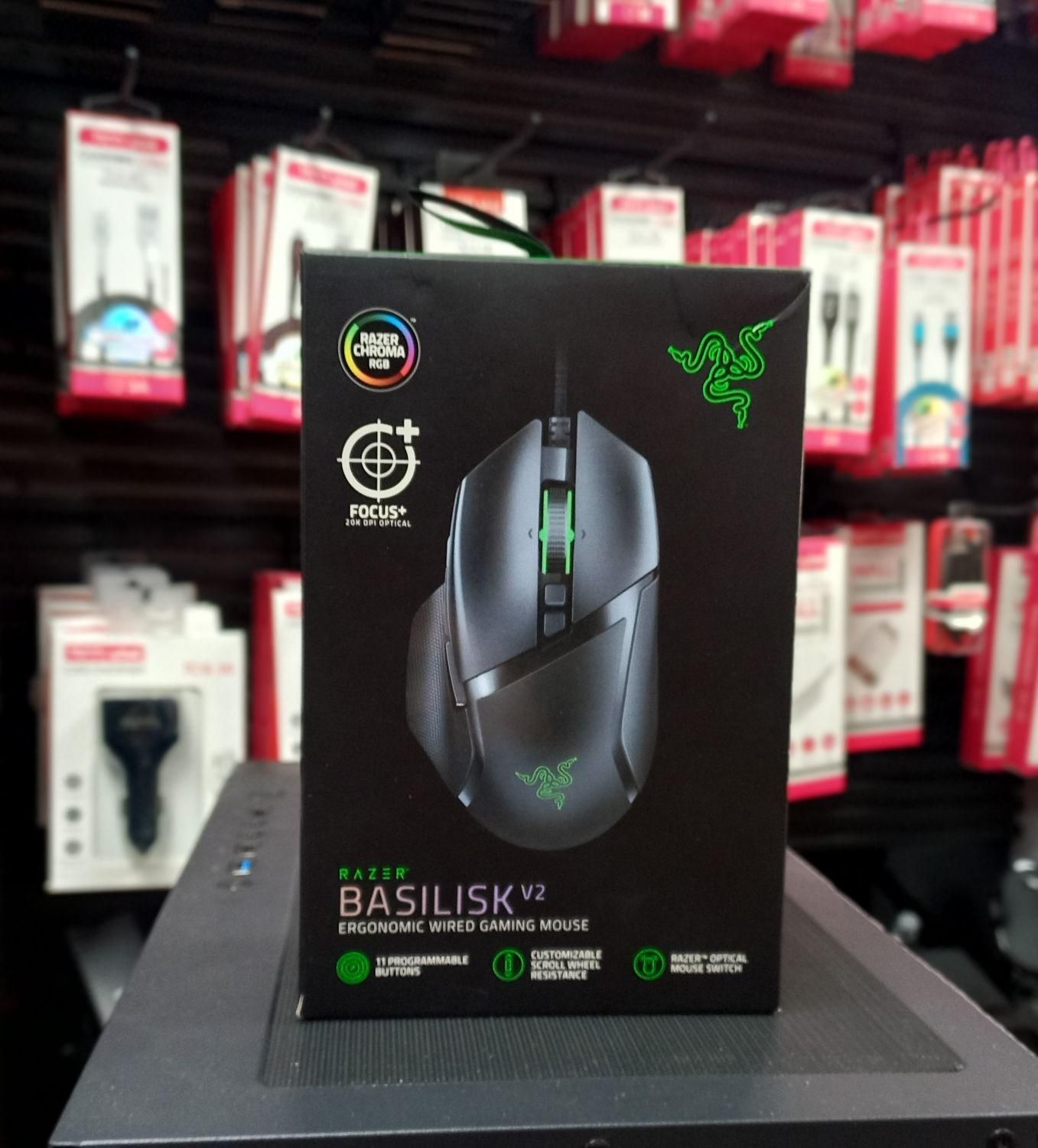 ماوس گیمینگ ریزر مدل Basilisk v2|قطعات و لوازم جانبی رایانه|رشت, لاکانی|دیوار