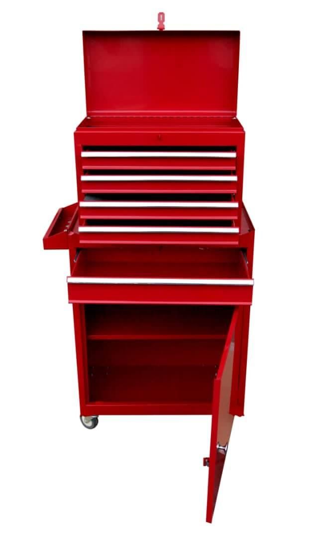 جعبه ابزار فلزی چرخدار 5 کشو با کمد با ورق 0/7 mm|ابزارآلات|تهران, حر|دیوار