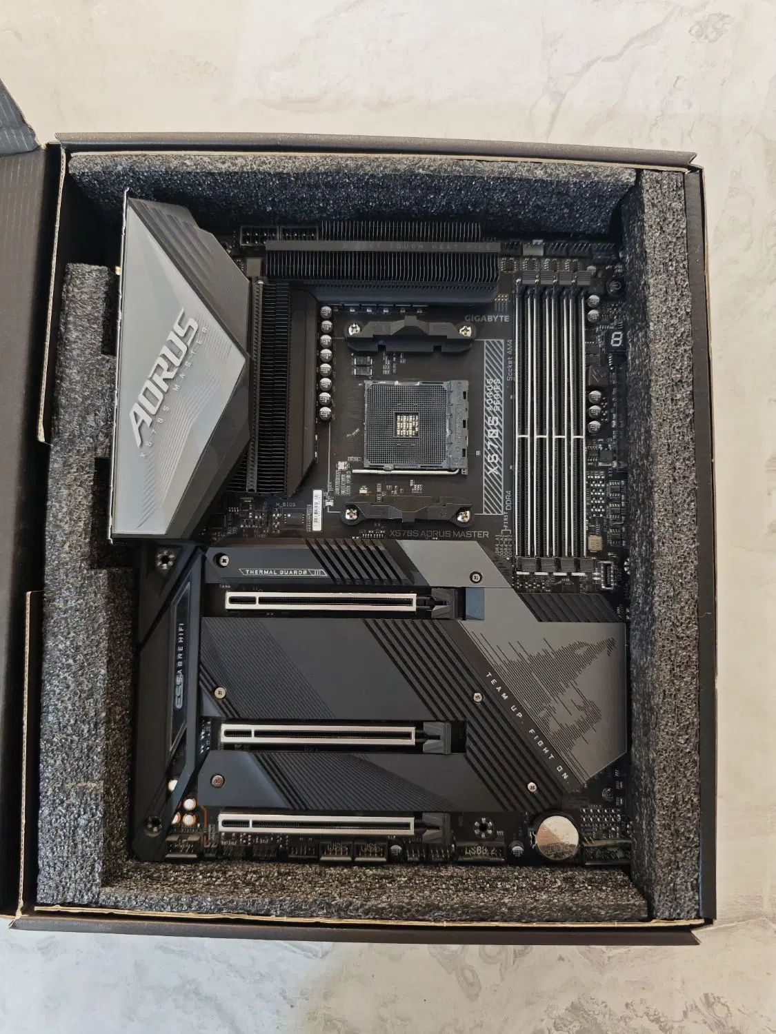 مادربرد x570s Aorus master|قطعات و لوازم جانبی رایانه|تهران, تهرانپارس غربی|دیوار