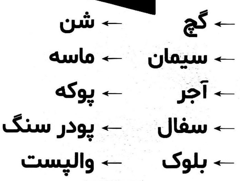 مصالح ساختمانی -سیمان-گچ و..|مصالح و تجهیزات ساختمان|سهند, |دیوار