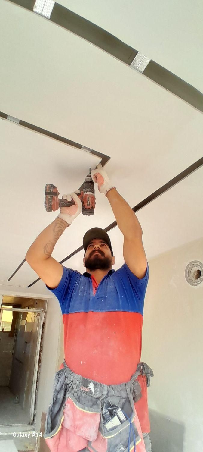 تعمیرات و اجرا کناف pvc رنگ|خدمات پیشه و مهارت|اصفهان, سنبلستان|دیوار