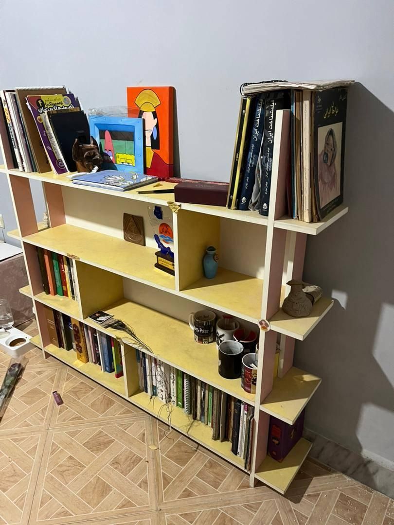 جاکتابی چوبی|کتابخانه، شلف، قفسه‌های دیواری|بابل, |دیوار