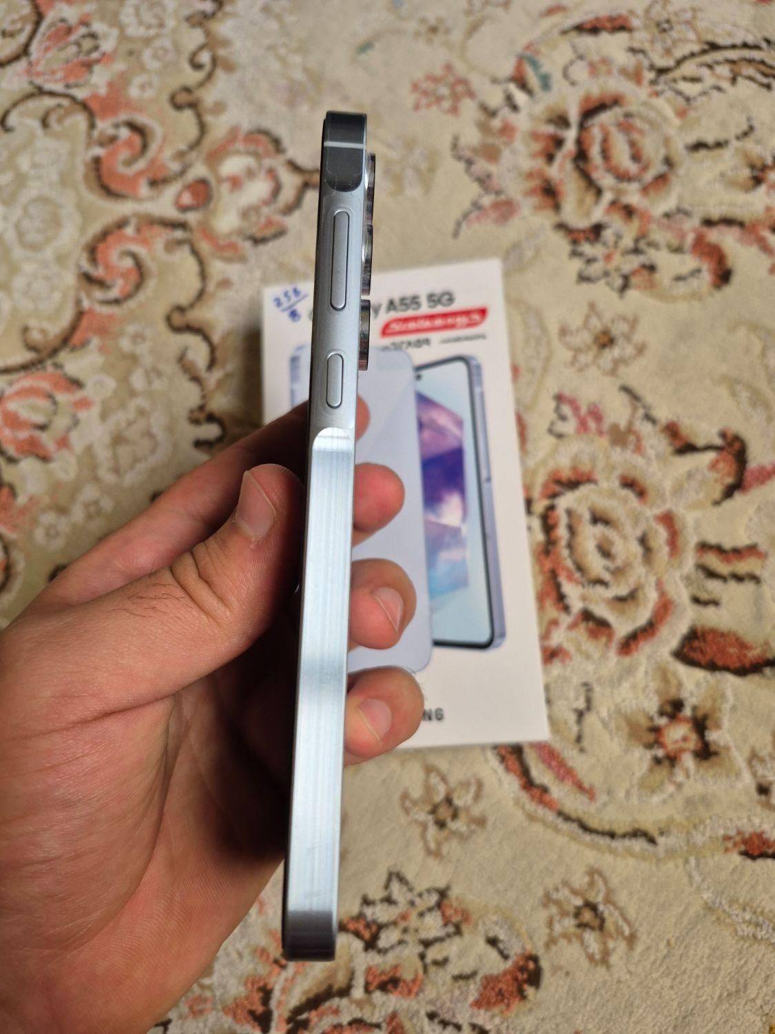 سامسونگ Galaxy A55 با حافظهٔ ۲۵۶ گیگابایت|موبایل|تهران, نظام‌آباد|دیوار