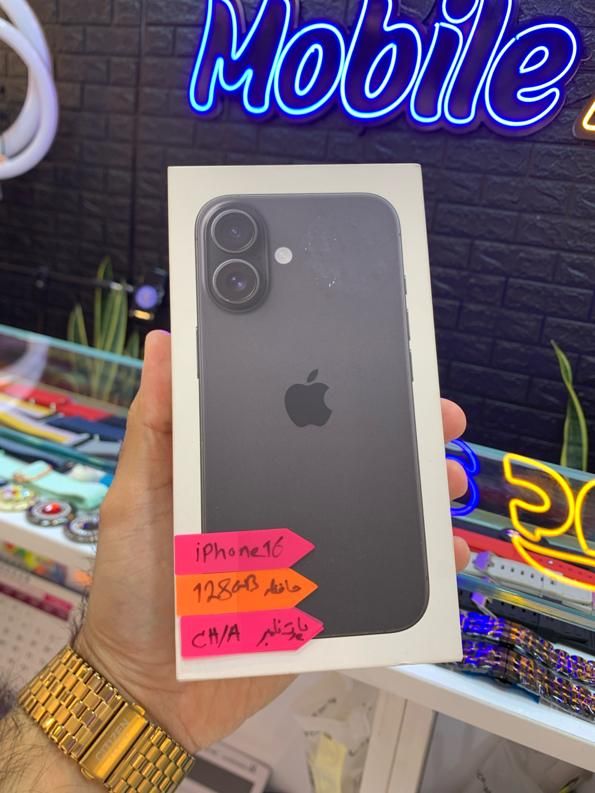 اپل iPhone 16 با حافظهٔ ۱۲۸ گیگابایت گارانتی شرکتی|موبایل|بندر انزلی, امامزاده|دیوار