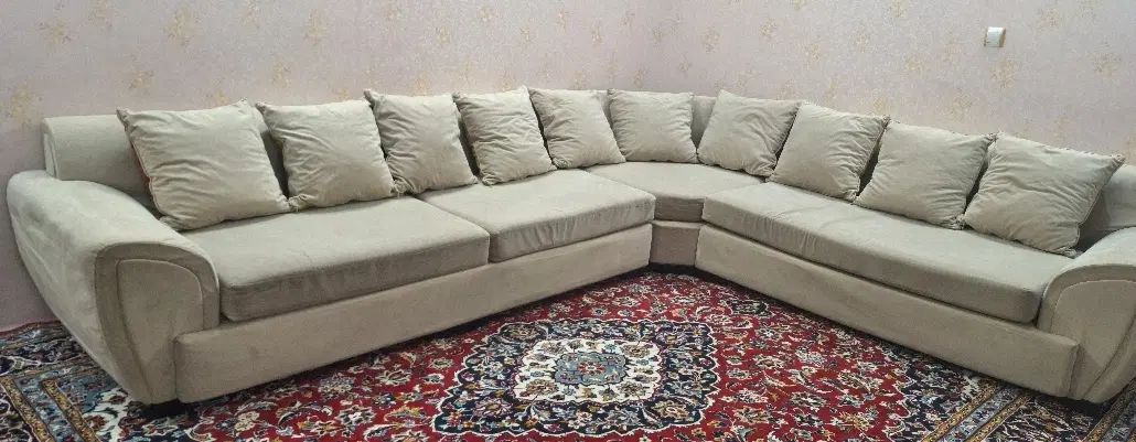 مبل راحتی ال دورنگ|مبلمان خانگی و میز عسلی|مشهد, زیبا شهر|دیوار