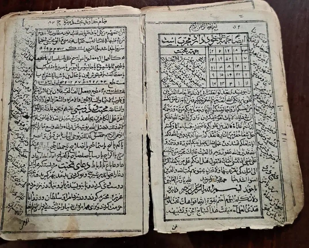 کتاب دعا|کلکسیون اشیاء عتیقه|رشت, توشیبا|دیوار