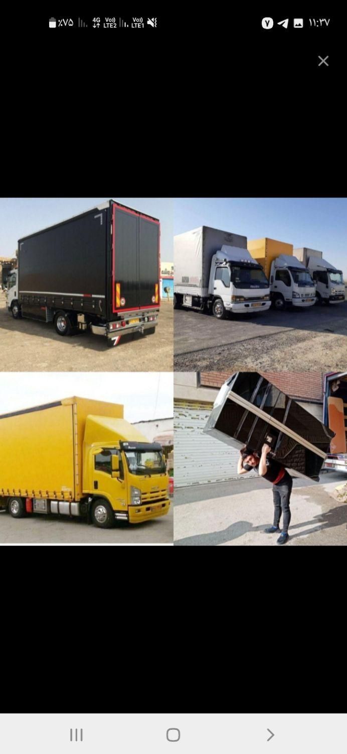 حمل بار،حمل نقل،اتوبار،اثاثیه منزل خاور با کارگر|خدمات حمل و نقل|اسدآباد, |دیوار