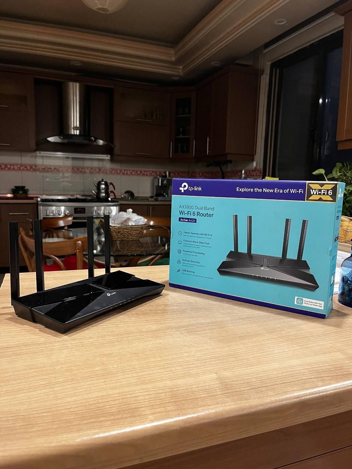 روتر تی پی لینک TP-LINK Archer AX20 AX1800 (نایاب)|مودم و تجهیزات شبکه|تهران, مهران (سیدخندان)|دیوار