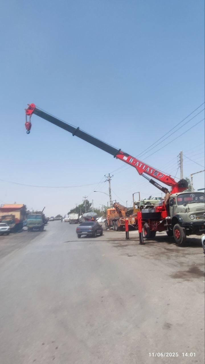 جرثقیل 15تن/بارگیری و تخلیه و نصب در کل اصفهان|خدمات حمل و نقل|اصفهان, قائمیه|دیوار