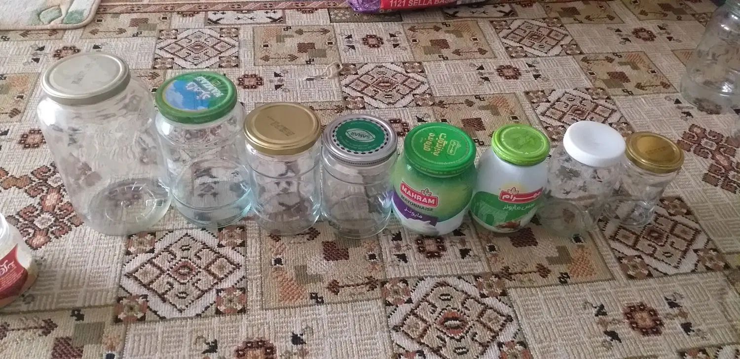 شیشه رب.ترشی.مربا.خیارشور|ظروف نگهدارنده، پلاستیکی، یک‌بارمصرف|اصفهان, پروین|دیوار