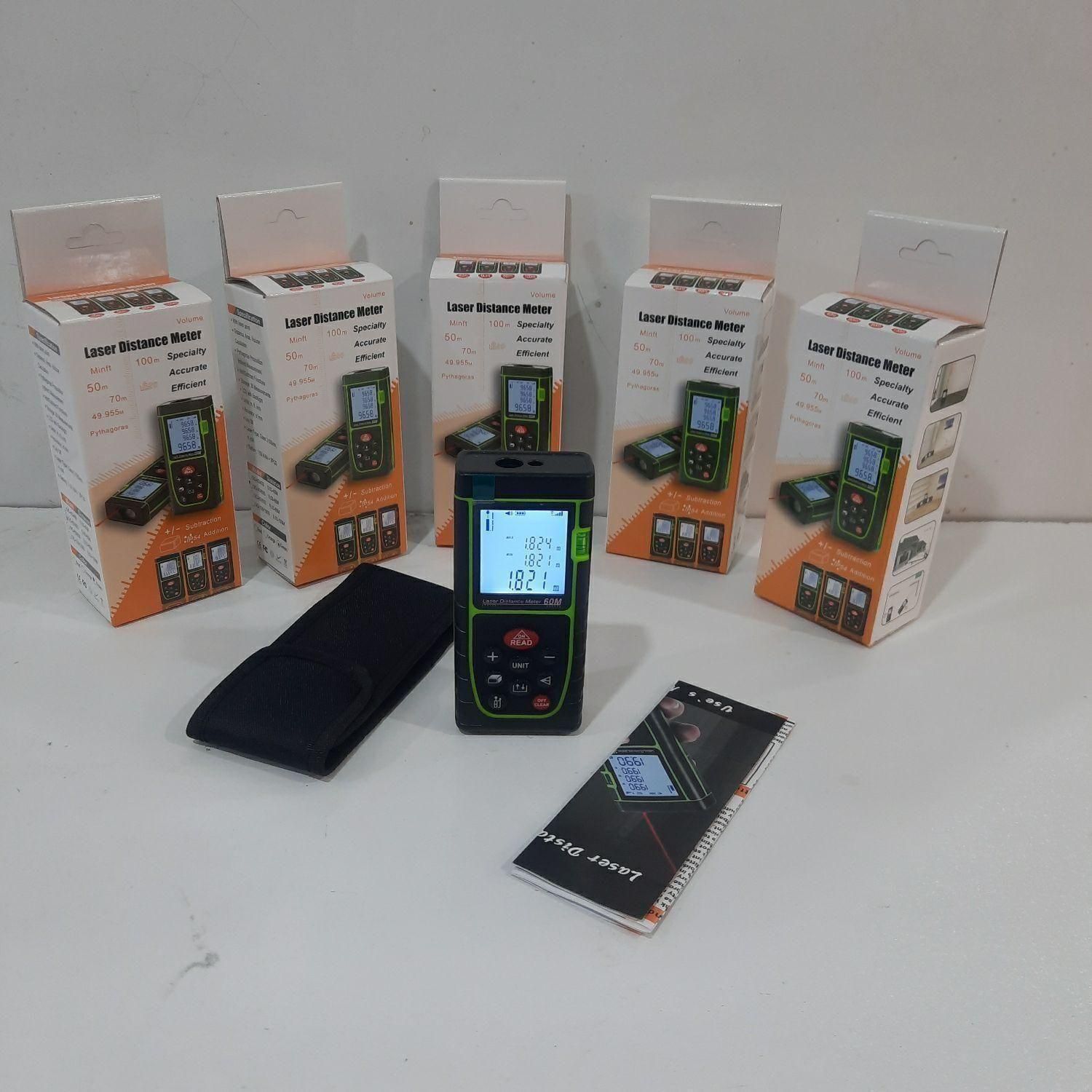 متر لیزری دیجیتال فاصله سنج دیجیتال تراز لیزری|ابزارآلات|قم, شاه ابراهیم|دیوار