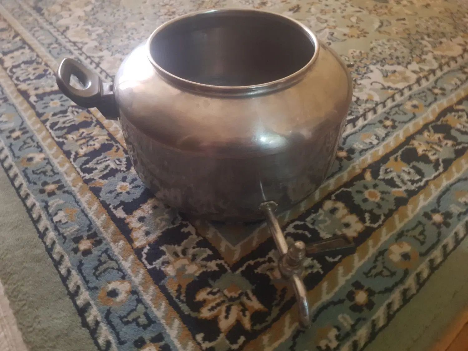 کتری روگازی استیل ۸لیتری|قوری، کتری، قهوه‌ساز دستی|تهران,  امام زاده قاسم (نیاوران)|دیوار